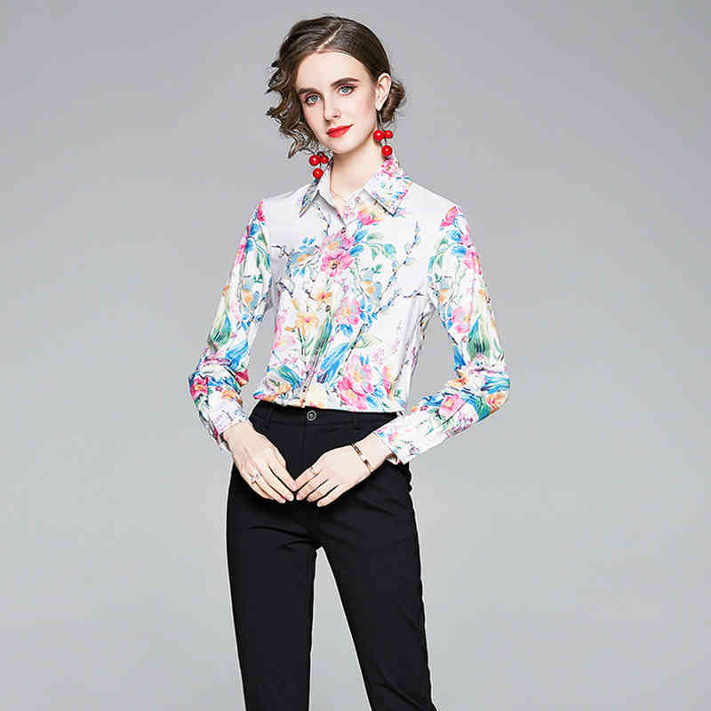 Women Spring Designer Vintage Floral Blouse Shirt Female Sexy Long Sleeve Print Office Party Chemise Womens Elegant Tops Blouses 210525, 32433
Women Spring Designer Vintage Floral Blouse Shirt Female Sexy Long Sleeve Print Office Party Chemise Womens Elegant Tops Blouses 210525, 32433