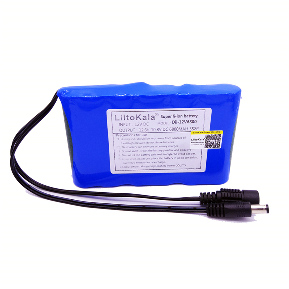 HK LiitoKala 12V 2200mah 3000mAh 6800mah 9800mah 10ah 18650 Li-lon DC 12V portable super rechargeable battery pack
HK LiitoKala 12V 2200mah 3000mAh 6800mah 9800mah 10ah 18650 Li-lon DC 12V portable super rechargeable battery pack