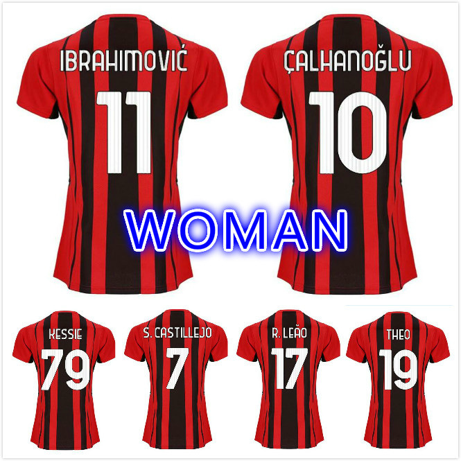 Women AC Maglia da calcio milan 21 22 ladies soccer jersey IBRAHIMOVIC PAQUETA BENNACER ROMAGNOLI CALHANOGLU 2021 2022 girls football shirt, Black;yellow
Women AC Maglia da calcio milan 21 22 ladies soccer jersey IBRAHIMOVIC PAQUETA BENNACER ROMAGNOLI CALHANOGLU 2021 2022 girls football shirt, Black;yellow
