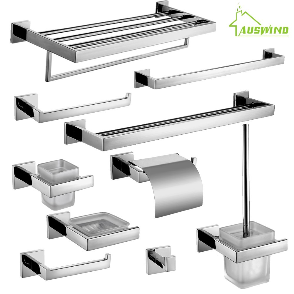 2021 New Sus 304 Stainless Steel Attached Wall Set of Tools Chrome-square Accessories to the Bathroom Assembly 39i5
2021 New Sus 304 Stainless Steel Attached Wall Set of Tools Chrome-square Accessories to the Bathroom Assembly 39i5
