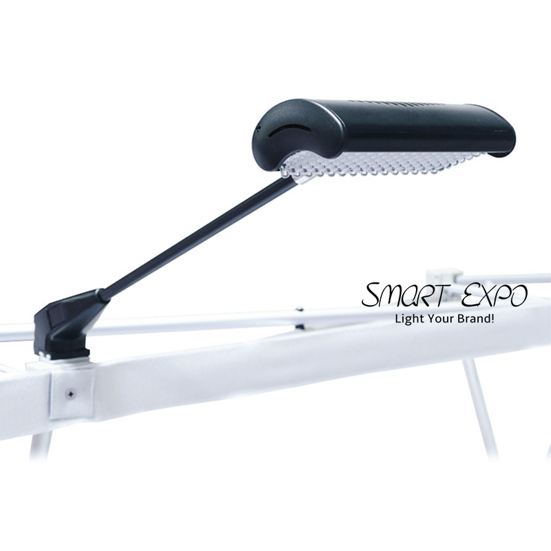 Straight Pop Up Banner Stands 20ft W600x225cm Retail Supplies Large Popup Booth with Custom Graphic Printing