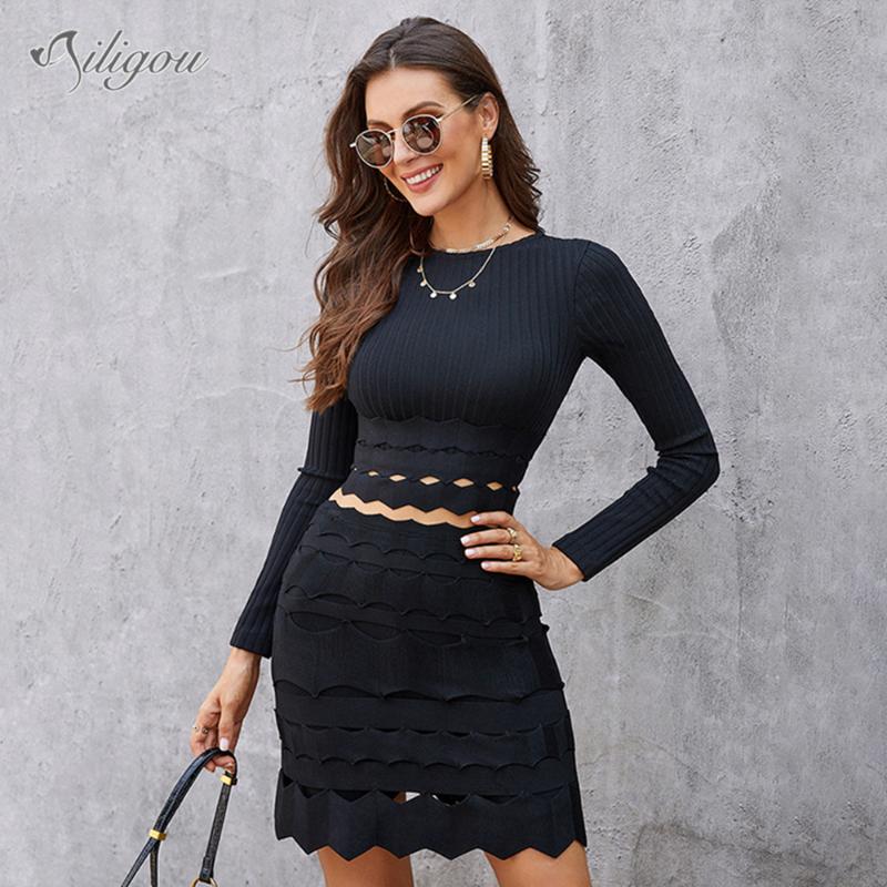 Two Piece Dress Ailigou Solid Color Stitching Sexy Hollow Full Sleeve Round Neck Two-Piece Bandage Suit Celebrity Designer Fashion Women'S S, White
Two Piece Dress Ailigou Solid Color Stitching Sexy Hollow Full Sleeve Round Neck Two-Piece Bandage Suit Celebrity Designer Fashion Women'S S, White