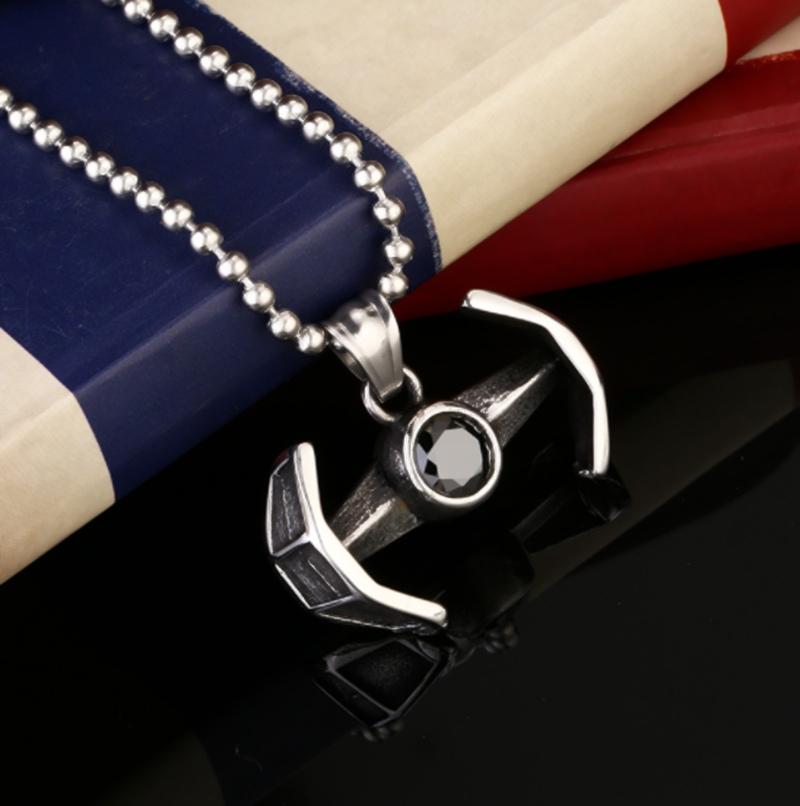 Pendant Necklaces Selling Wild Creative Punk Necklace Men's European And American Fashion Goth Hip Hop Motorcycle
Pendant Necklaces Selling Wild Creative Punk Necklace Men's European And American Fashion Goth Hip Hop Motorcycle
