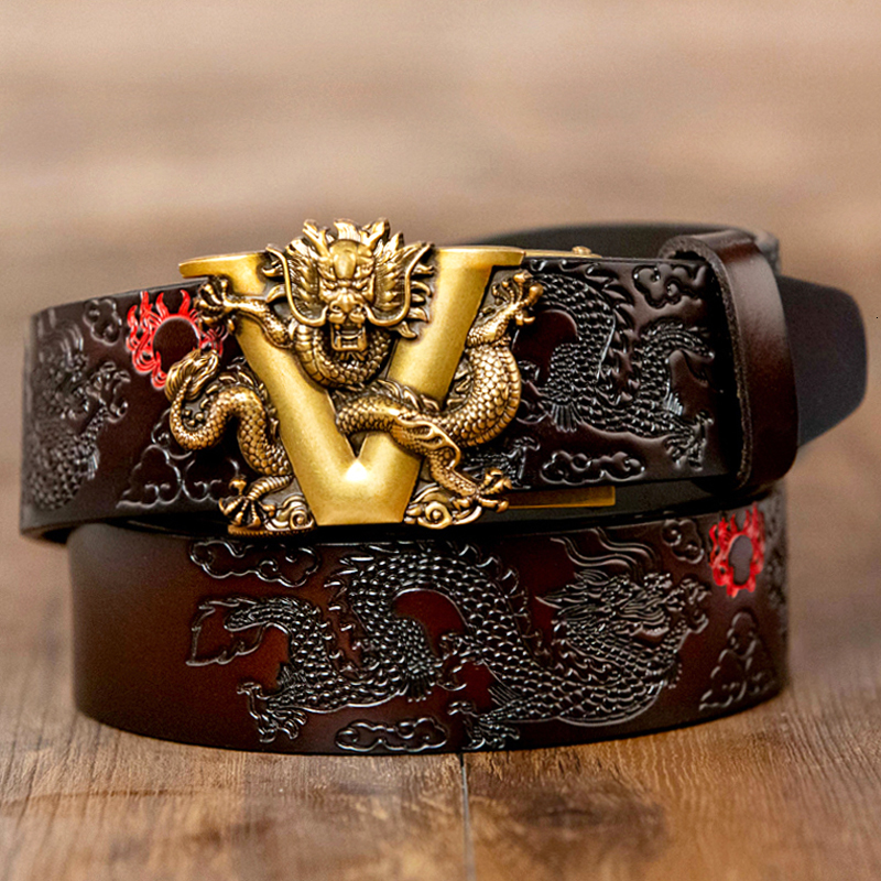 2021 New Male China Cow Genuine Leather Men Carving Dragon Pattern Automatic Buckle Belt Strap for Egl7, Black
2021 New Male China Cow Genuine Leather Men Carving Dragon Pattern Automatic Buckle Belt Strap for Egl7, Black