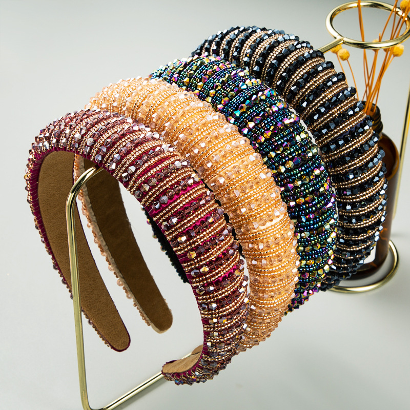 Sponge Headband Hair Bands For Women Rhinestone Headbands Girls Hairband Woman Headwear Female Hoop Accessories Wholesale
Sponge Headband Hair Bands For Women Rhinestone Headbands Girls Hairband Woman Headwear Female Hoop Accessories Wholesale