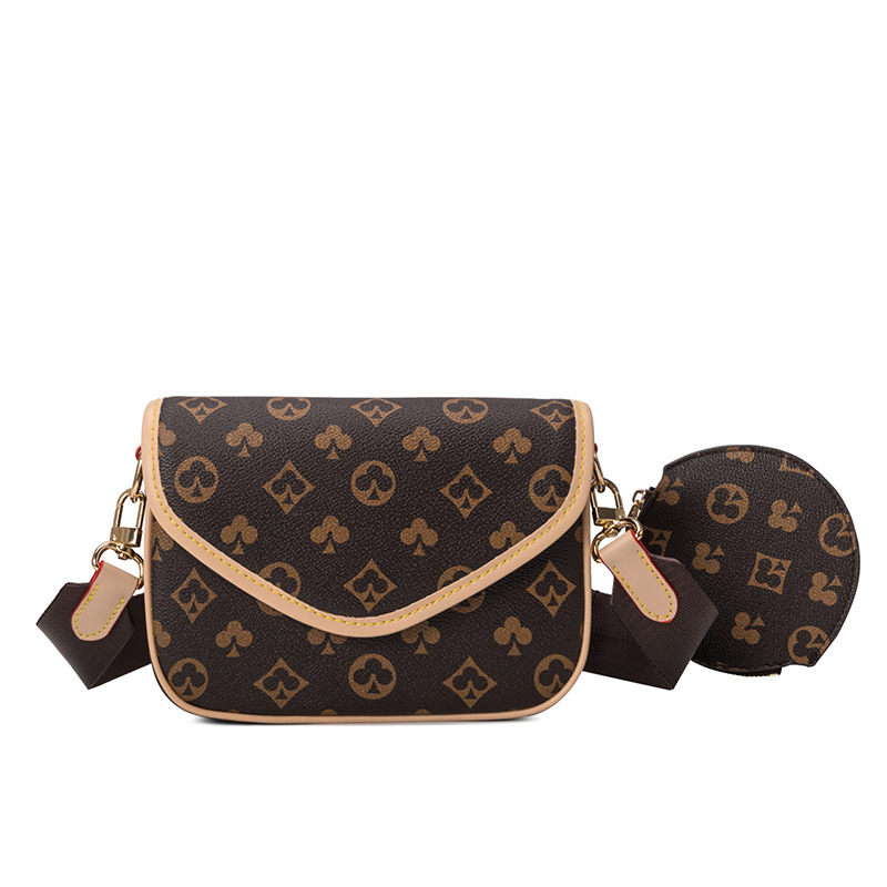 2-piece women's bag new fashion versatile #746 one shoulder messenger bags printed child mother combination cross-border two in one small wallets purse, Poker pattern picture show
2-piece women's bag new fashion versatile #746 one shoulder messenger bags printed child mother combination cross-border two in one small wallets purse, Poker pattern picture show