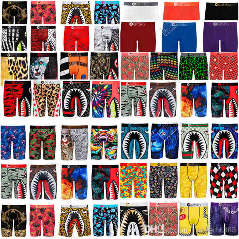 Brands Mens Ethika Boxer Shorts Designers Underwears Boxers Briefs Catoon Shark Face Mouth Sports Beach Shorts Bathing Suit Swim Trunks, Opp bag
Brands Mens Ethika Boxer Shorts Designers Underwears Boxers Briefs Catoon Shark Face Mouth Sports Beach Shorts Bathing Suit Swim Trunks, Opp bag