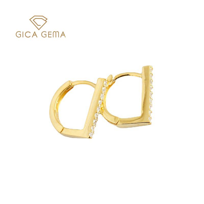 Hoop & Huggie GICA GEMA Fashion Earrings For Women Real 925 Sterling Silver 13.3*12mm Vintage Anniversary Engagement Fine Jewelry
Hoop & Huggie GICA GEMA Fashion Earrings For Women Real 925 Sterling Silver 13.3*12mm Vintage Anniversary Engagement Fine Jewelry