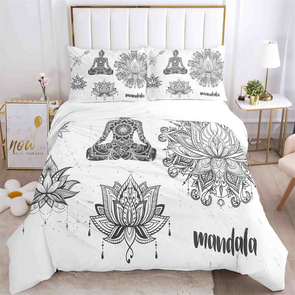 Premium bedding four piece quilt cover home textile 3D digital printing