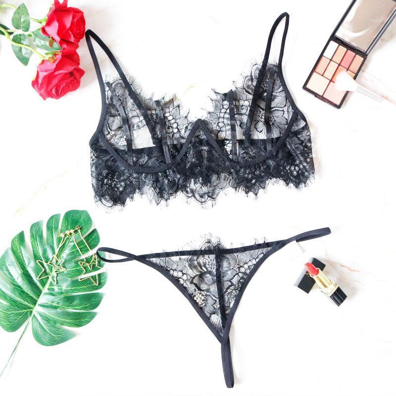 Bras Sets 2Pcs Set Lingerie Sexi Women Black Bra Perspective Lace Panties Erotic Sexy Temptation Underwear Porno
Bras Sets 2Pcs Set Lingerie Sexi Women Black Bra Perspective Lace Panties Erotic Sexy Temptation Underwear Porno