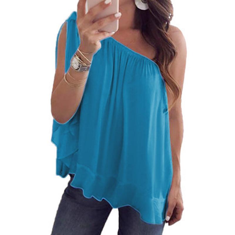 Women' Blouses & Shirts 5XL Plus Size Women Solid Ruffles Blouse Tops Lady Sexy Fashion Off Shoulder Sleeveless Summer Clothes Vogue Shirt, Black
Women' Blouses & Shirts 5XL Plus Size Women Solid Ruffles Blouse Tops Lady Sexy Fashion Off Shoulder Sleeveless Summer Clothes Vogue Shirt, Black