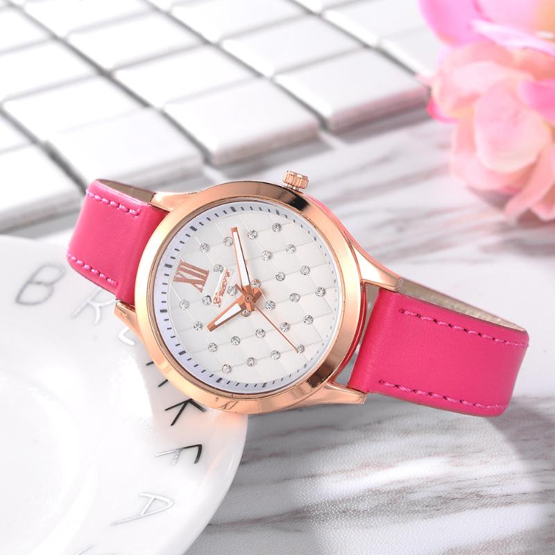 Wristwatches Style Rhombus Dot Diamond Non-scale Ladies Belt Watch Fashion Trend Quartz, White
Wristwatches Style Rhombus Dot Diamond Non-scale Ladies Belt Watch Fashion Trend Quartz, White