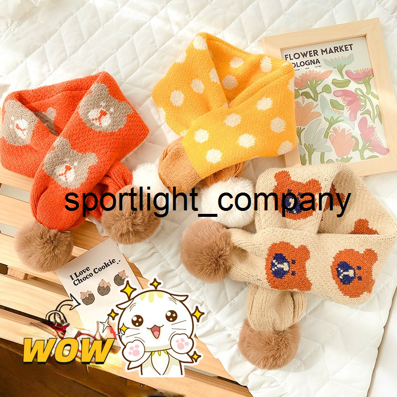 2021 Winter New Girls Cute Knitted Bear Dot Hair Ball Scarf Children Boys Lovely Outdoor Warmth Scarf Kids Holiday Gift Scarf, Orange bear
2021 Winter New Girls Cute Knitted Bear Dot Hair Ball Scarf Children Boys Lovely Outdoor Warmth Scarf Kids Holiday Gift Scarf, Orange bear