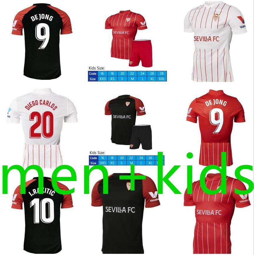 21 22 FC Sevilla Soccer Jerseys 2021 2022 EVER BANEGA EN-NESYRI NAVAS DE JONG EL HADDADI REGUILON Football Shirt Men kids camisetas futbol, Red
21 22 FC Sevilla Soccer Jerseys 2021 2022 EVER BANEGA EN-NESYRI NAVAS DE JONG EL HADDADI REGUILON Football Shirt Men kids camisetas futbol, Red