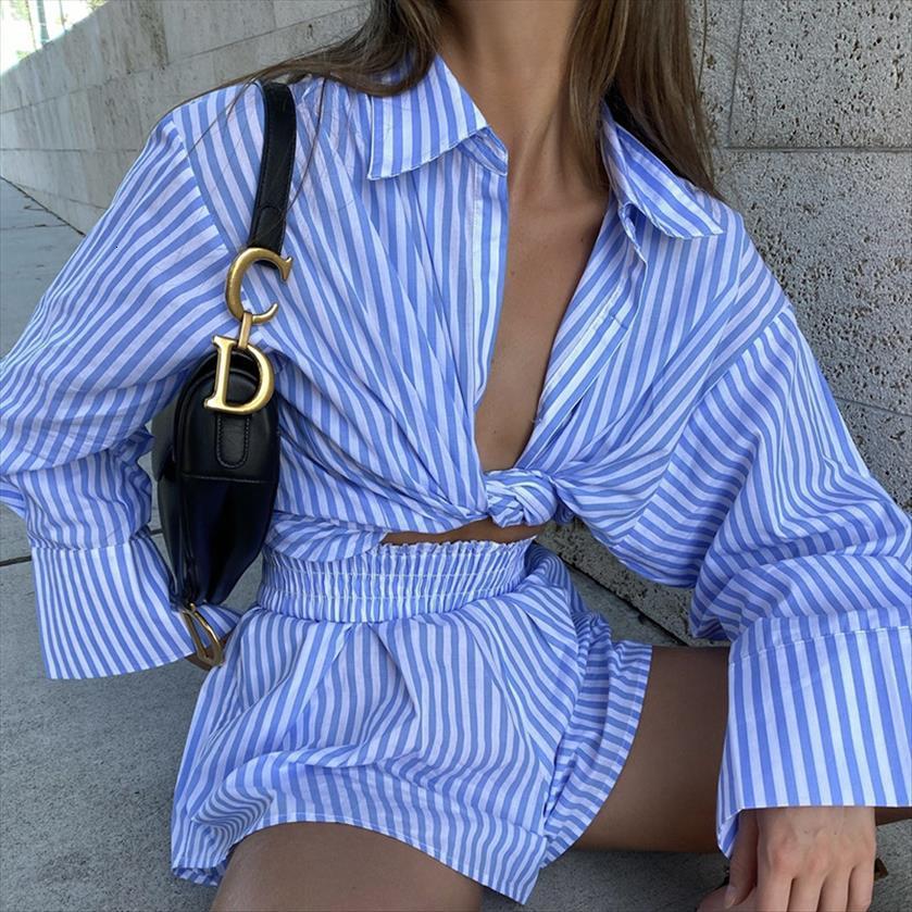 two pieces sets summer fashion womens tracksuits casual striped blouse shirts and shorts matching set loose shirt sleeve outfits, Gray
two pieces sets summer fashion womens tracksuits casual striped blouse shirts and shorts matching set loose shirt sleeve outfits, Gray