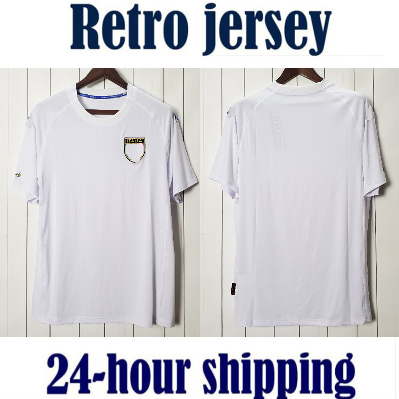 2000 Italy Retro Away White camisetas de fútbol soccer jersey man utd United vintage football shirt classic camiseta, Black;yellow
2000 Italy Retro Away White camisetas de fútbol soccer jersey man utd United vintage football shirt classic camiseta, Black;yellow