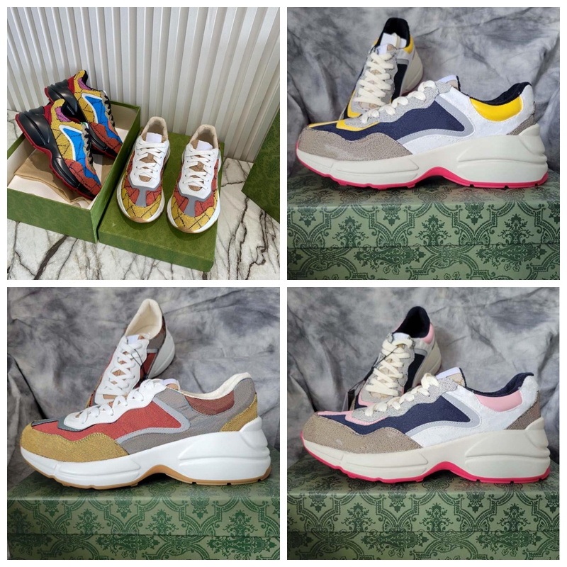Rhyton Sneaker Men Trainer Vintage Luxury Chaussures Ladies Casual Shoes Designer Sneakers Vintages Trainers Size 35-45, #12
Rhyton Sneaker Men Trainer Vintage Luxury Chaussures Ladies Casual Shoes Designer Sneakers Vintages Trainers Size 35-45, #12