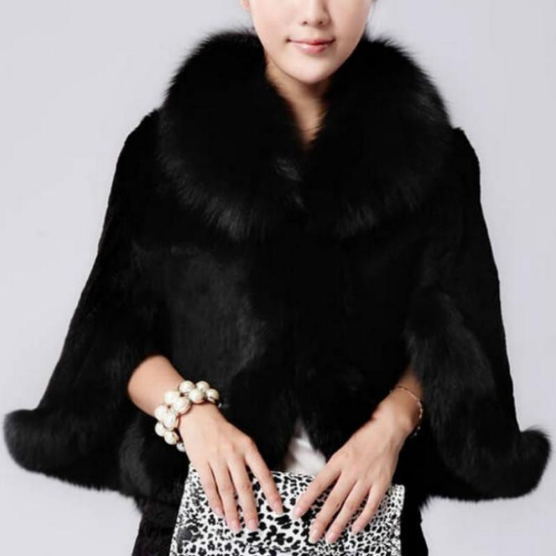 Women' Fur & Faux Cape Jacket Fashion Black Short Winter Overcoat Elegant Imitation Collar Coat Soft Mink Cloak, White
Women' Fur & Faux Cape Jacket Fashion Black Short Winter Overcoat Elegant Imitation Collar Coat Soft Mink Cloak, White