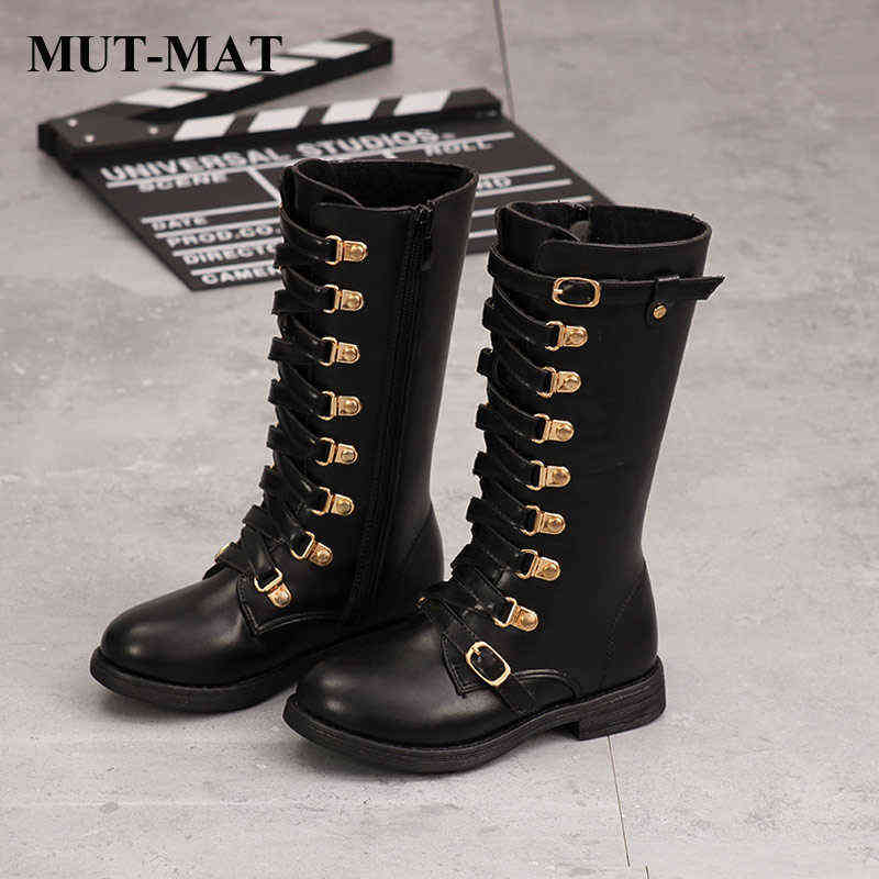 kids shoes Martin Boots Girls Warm Fashion Metal button Knee-high boots quality leather Waterproof Warming Short Plush boots 211108, Brown
kids shoes Martin Boots Girls Warm Fashion Metal button Knee-high boots quality leather Waterproof Warming Short Plush boots 211108, Brown