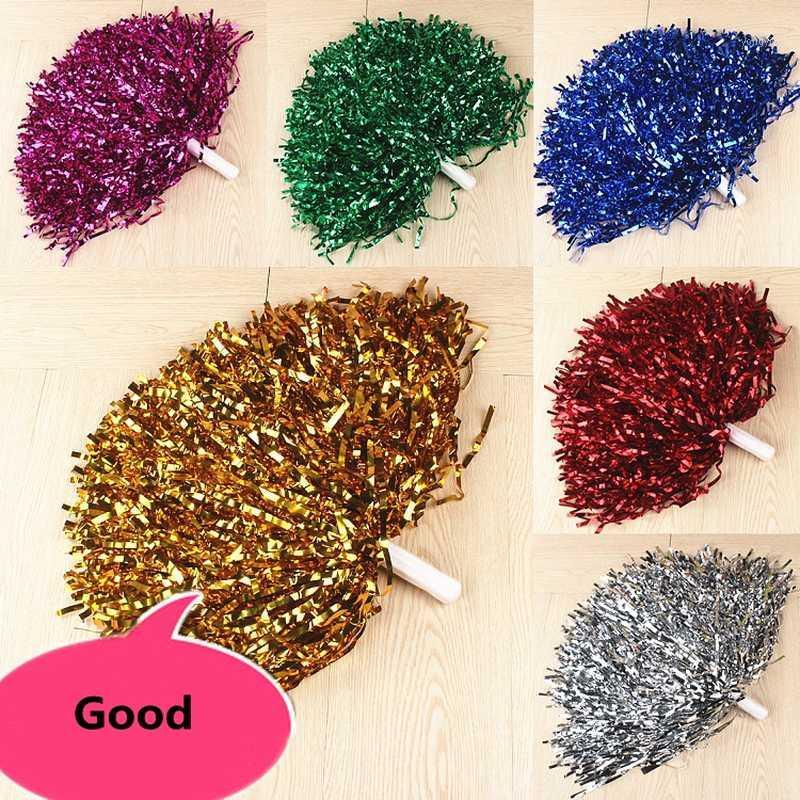 Cheerleading 2pcs Large Pom Poms Aerobics Show Dance Hand Flowers Cheerleader Pompoms For Football Basketball Match Pompon1
Cheerleading 2pcs Large Pom Poms Aerobics Show Dance Hand Flowers Cheerleader Pompoms For Football Basketball Match Pompon1