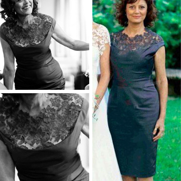 Elegant Short Sheath Mother Of The Bride Dresses Lace Jewel Neck Cap Sleeve Knee Length Wedding Guest Gowns Groom Mother's Party Dress Prom
Elegant Short Sheath Mother Of The Bride Dresses Lace Jewel Neck Cap Sleeve Knee Length Wedding Guest Gowns Groom Mother's Party Dress Prom
