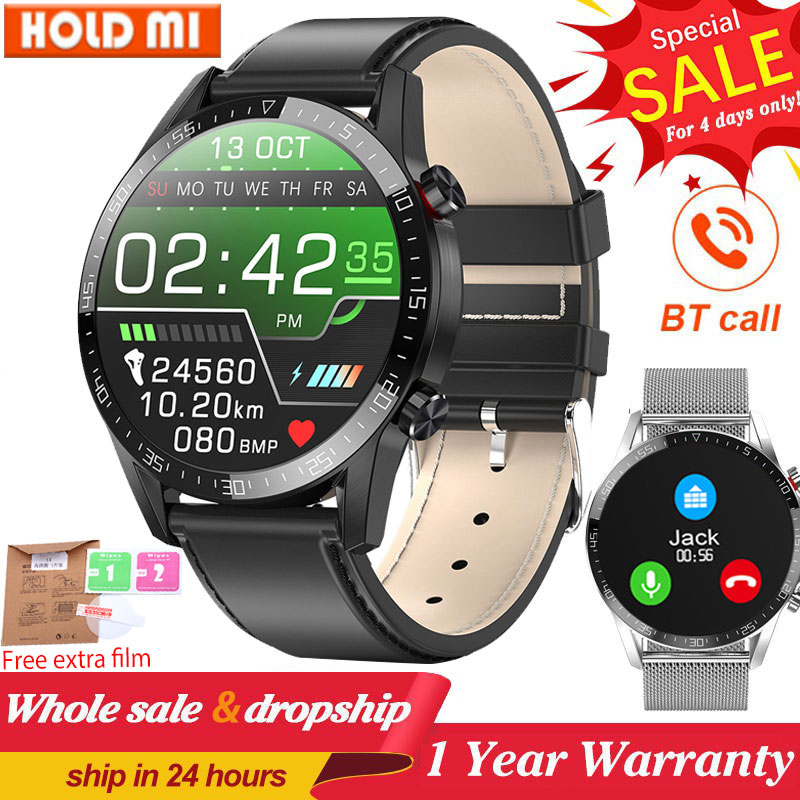 L13 business smart watch Men BT Call Mens phone watches ECG Pressure Heart Rate Fitness Tracker sports Smartwatch PK L16 L19g, 6 spare straps
L13 business smart watch Men BT Call Mens phone watches ECG Pressure Heart Rate Fitness Tracker sports Smartwatch PK L16 L19g, 6 spare straps