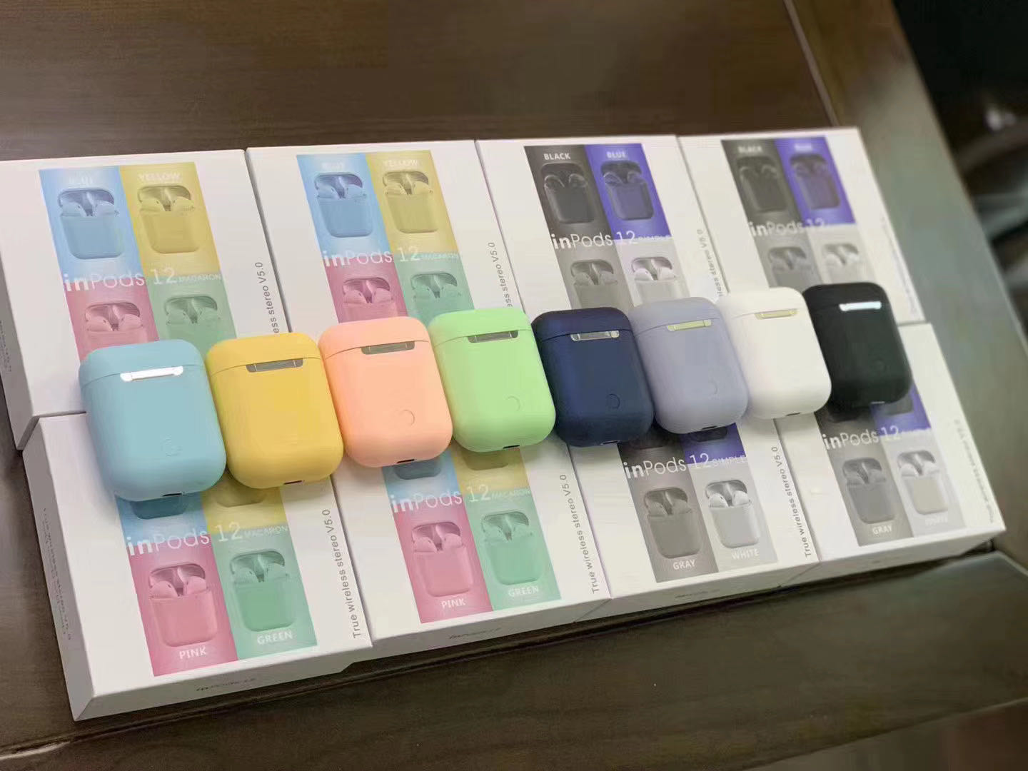 inpods i12 TWS earphones wireless Bluetooth headphone matte true stereo Touch Control sport Earbuds macaron inpods 12 for mobile phone
inpods i12 TWS earphones wireless Bluetooth headphone matte true stereo Touch Control sport Earbuds macaron inpods 12 for mobile phone