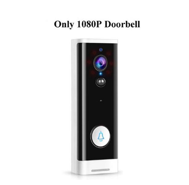 Tuya Smart Life WiFi Video Doorbell Waterproof Wireless Camera Night Vision APP Control Call Intercom Video-Eye Apartments Door Bell Ring For Phone Ho