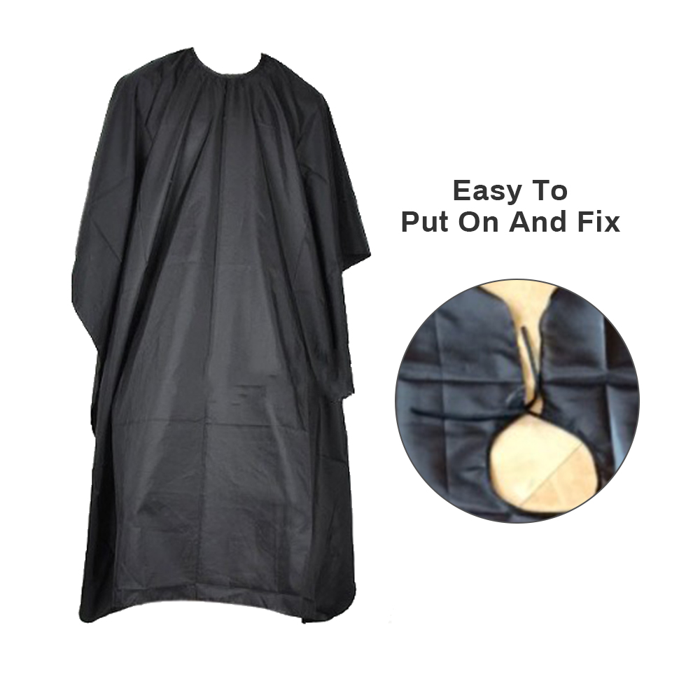 Black hair cutting cape barber capes gown Hairdressing haircut apron cover Professional HairCut Salon Cloth Protect Waterproof Wr6