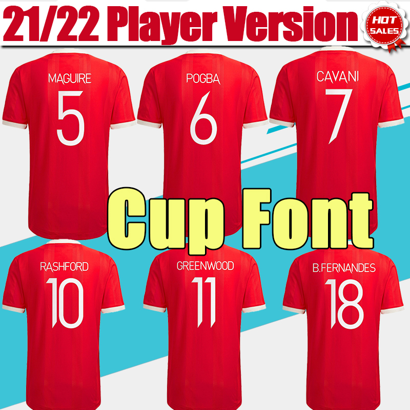 player version Cup Font Football Jerseys 25 SANCHO #11 GREENWOOD Home Red Soccer Jersey 21/22 #18 B.FERNANDES #10 RASHFORD #6 POGBA #23 SHAW Adult Uniforms Shirt +UCL-3 Patch, Home no patch
player version Cup Font Football Jerseys 25 SANCHO #11 GREENWOOD Home Red Soccer Jersey 21/22 #18 B.FERNANDES #10 RASHFORD #6 POGBA #23 SHAW Adult Uniforms Shirt +UCL-3 Patch, Home no patch