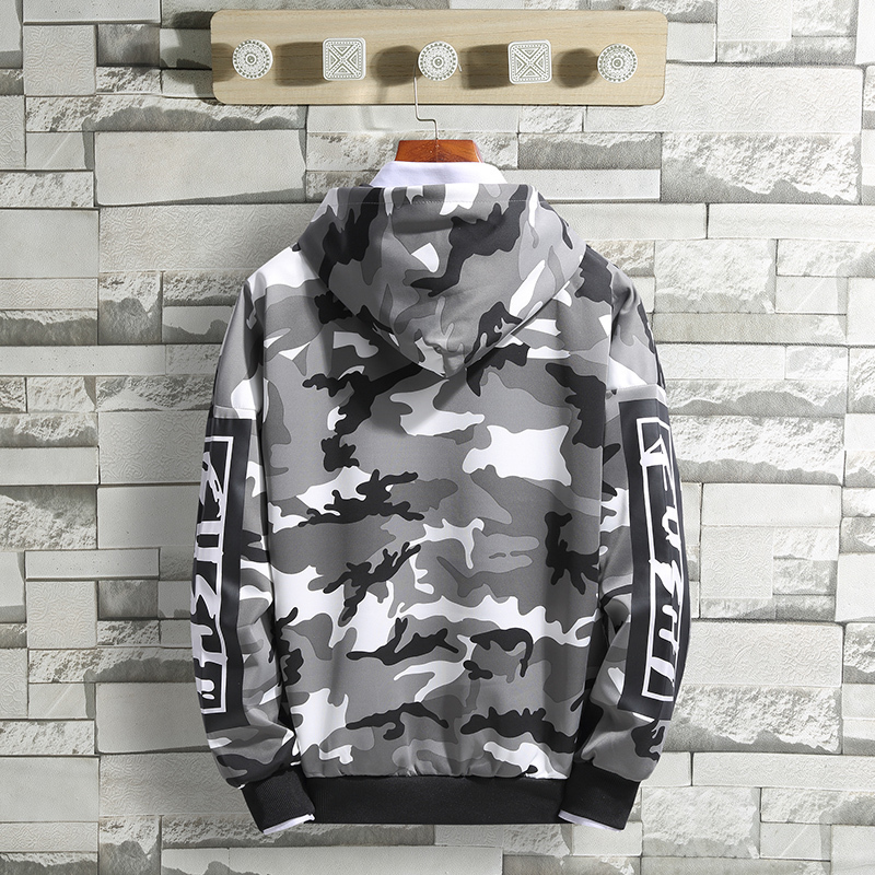 Camouflage Men Hoodies Hip Hop Streetwear Print Sweatshirts Men Skateboard MenWoman Pullover Hoodies Male Hooded Sweatshirts 201020