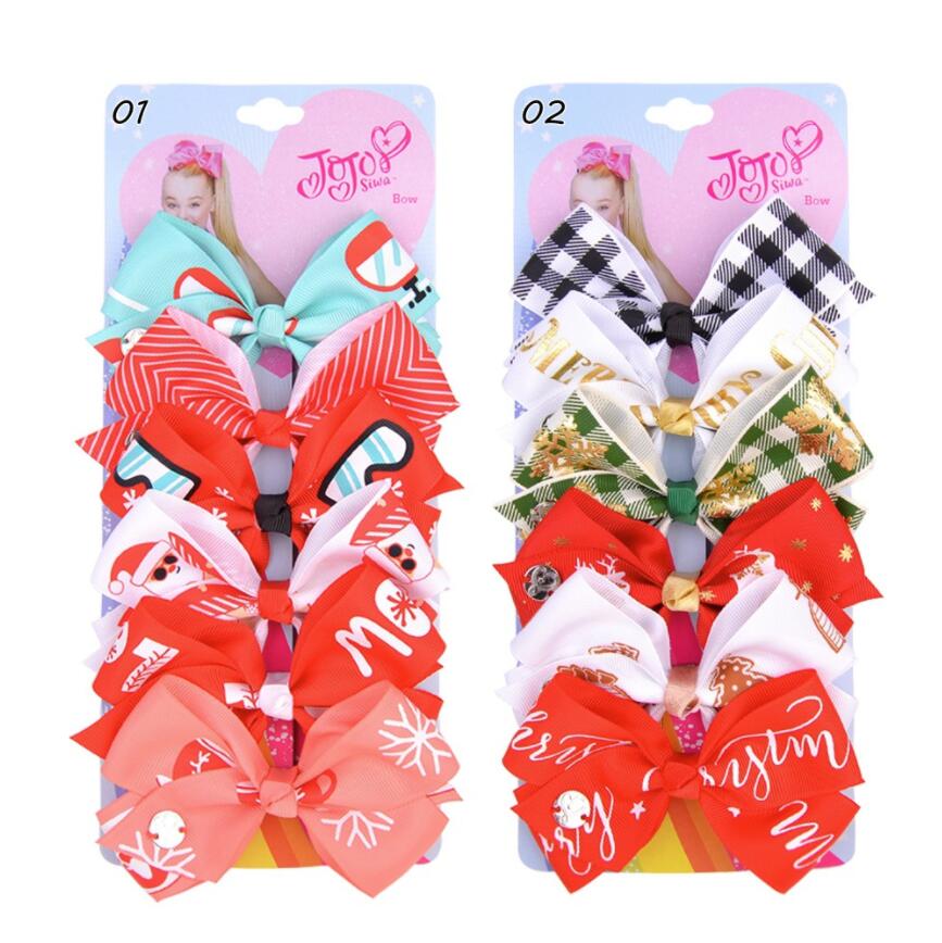 JOJO kids hair accessories set 4.7-inch bow 6-color one card children's hairpin baby headdress, Mix
JOJO kids hair accessories set 4.7-inch bow 6-color one card children's hairpin baby headdress, Mix