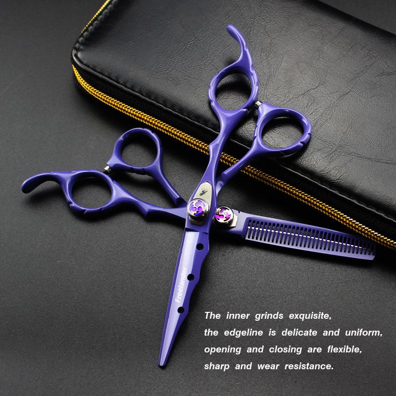 Hair Scissors 6inch Professional Hairdressing Barber High Quality Cutting Thinning Scissor For Shears
