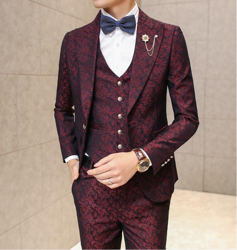 2021 Engagement Tuesdays New Suite Burgundy Ball Single-breasted Terno of Men's Clothes (jacket Pants + Collection) Wis9, Dark blue.
2021 Engagement Tuesdays New Suite Burgundy Ball Single-breasted Terno of Men's Clothes (jacket Pants + Collection) Wis9, Dark blue.