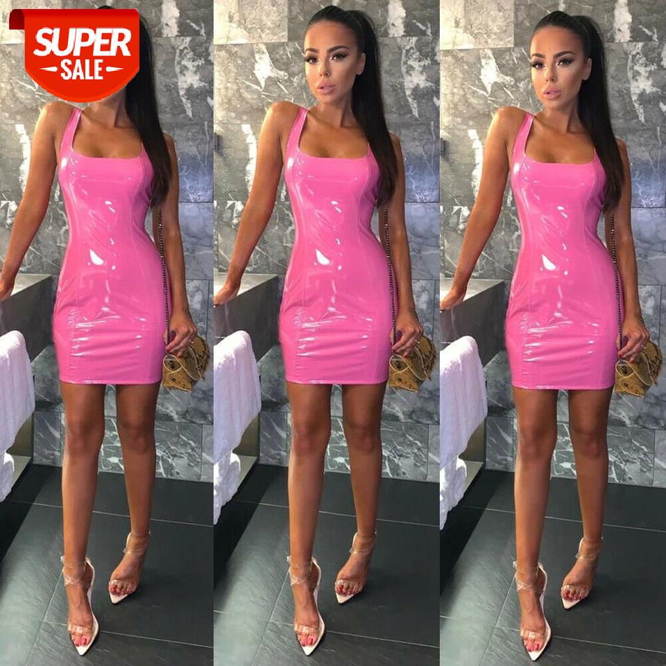 Women Mini Dress Solid Color Sleeveless Short Dress Sexy Ladies Evening Party Clubwear Femme Casual Summer Clothes #9K58, Black;gray
Women Mini Dress Solid Color Sleeveless Short Dress Sexy Ladies Evening Party Clubwear Femme Casual Summer Clothes #9K58, Black;gray