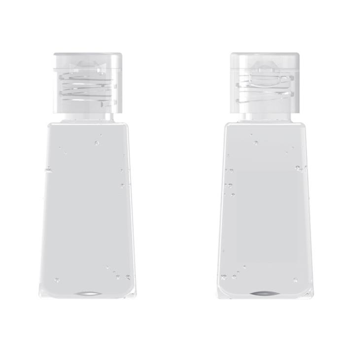 30ml PET transparent trapezoidal packing bottle hand sanitizer flip cover shampoo and facial cleanser disinfection container
30ml PET transparent trapezoidal packing bottle hand sanitizer flip cover shampoo and facial cleanser disinfection container