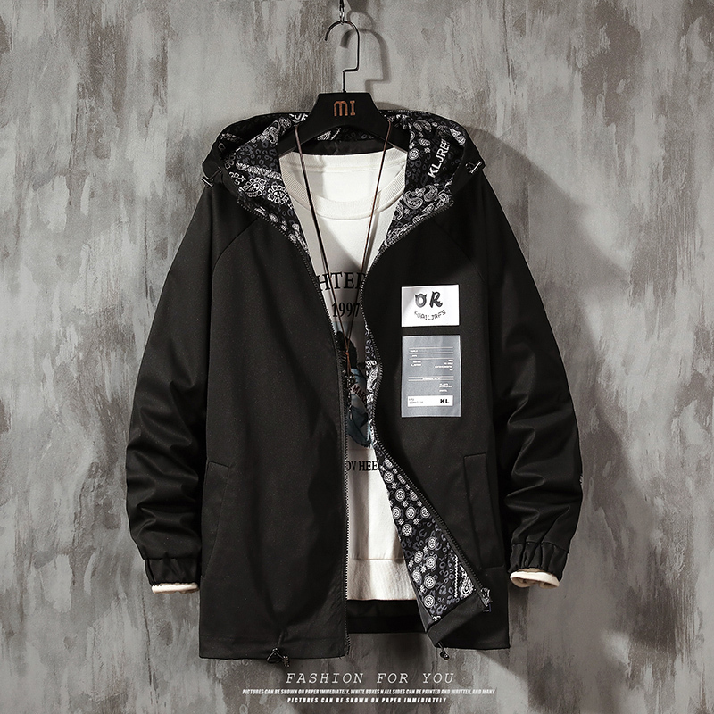 New 2021 Streetwear Spring Man Mens Harajuku Black Windbreaker Jackets Male Pockets Oversize Jacket HU8A
New 2021 Streetwear Spring Man Mens Harajuku Black Windbreaker Jackets Male Pockets Oversize Jacket HU8A
