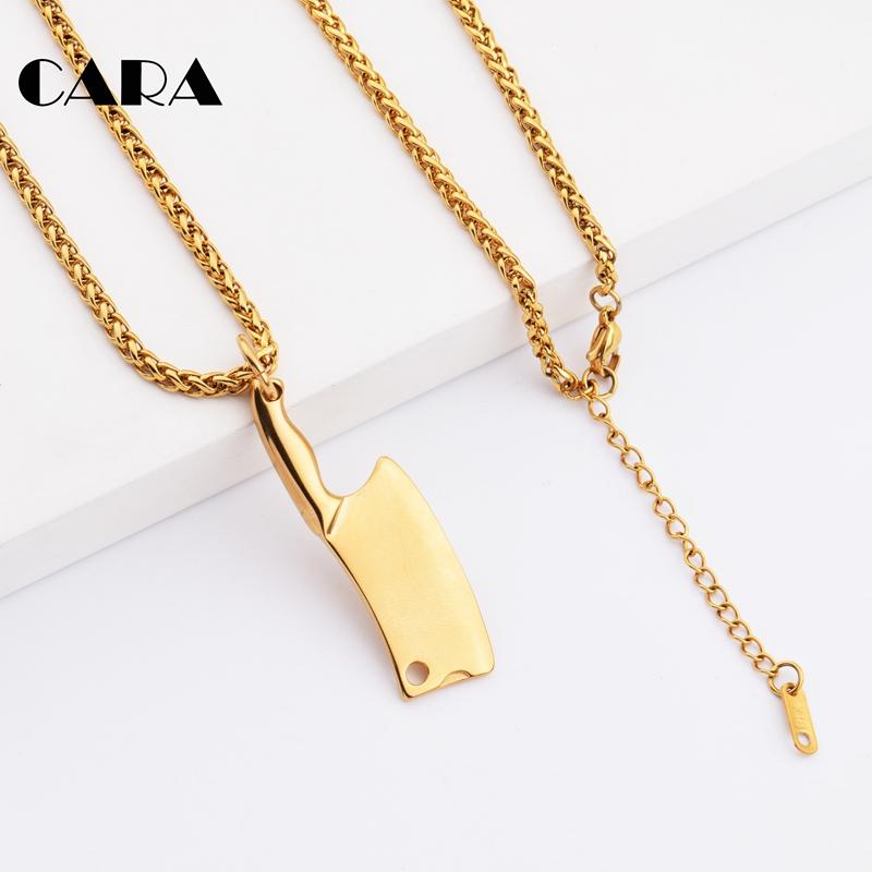 2021 New arrival Hot 4 colors creative kitchen knife charm necklace stainless steel unique style men pendant necklace CAGF0212
2021 New arrival Hot 4 colors creative kitchen knife charm necklace stainless steel unique style men pendant necklace CAGF0212