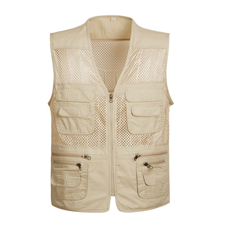 2021 New Summer Men's Casual Vest with Multi Pockets Cotton Men Vests Male Sleeveless Mesh Zipper Waistcoat Plus Size 4xl Onve, Green
2021 New Summer Men's Casual Vest with Multi Pockets Cotton Men Vests Male Sleeveless Mesh Zipper Waistcoat Plus Size 4xl Onve, Green