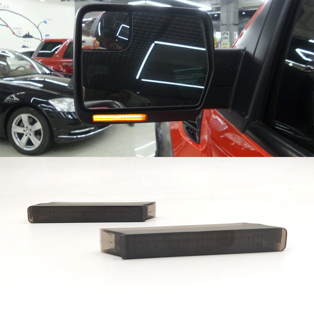 2PCS LED dynamic turn signal mirror light for Ford F150 2004-2014 Raptor 2010-2014 Expedition 1997-2007
2PCS LED dynamic turn signal mirror light for Ford F150 2004-2014 Raptor 2010-2014 Expedition 1997-2007