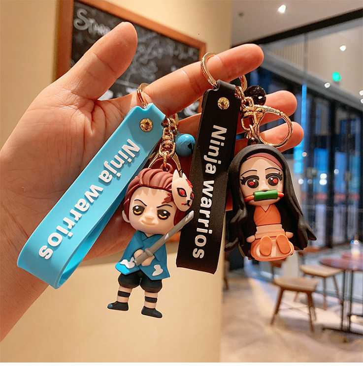 Cartoon Keychain Anime Demon Slayer Silicone Kimetsu No Yaiba Lanyard Women Bag Keyholder Mini Doll Toys Kids Gift
Cartoon Keychain Anime Demon Slayer Silicone Kimetsu No Yaiba Lanyard Women Bag Keyholder Mini Doll Toys Kids Gift