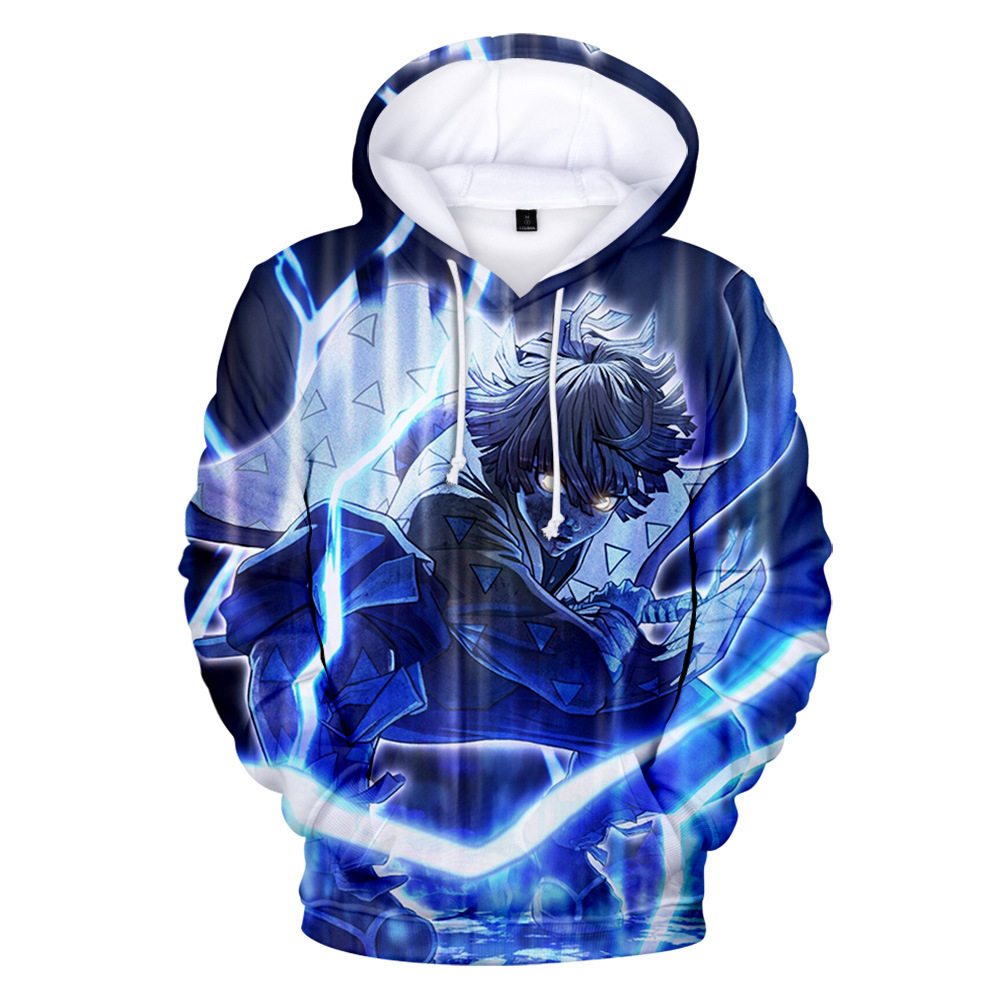 man clothes Japanese Anime Hoodie oversized mens hoodies men sweatshirt Kimetsu no Yaiba harajuku clothing homme hombre 201020