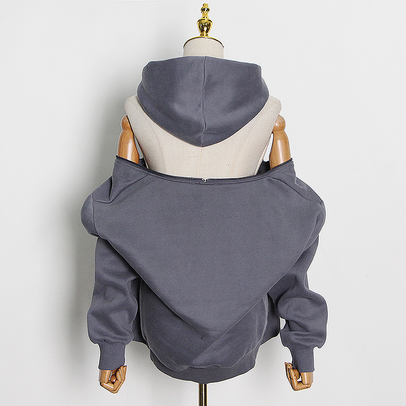Casual Solid Sweatshirt For Women Hooded Collar Long Sleeve Hollow Out Minimalist Sweatshirts Female Fashion Fall, Black
Casual Solid Sweatshirt For Women Hooded Collar Long Sleeve Hollow Out Minimalist Sweatshirts Female Fashion Fall, Black