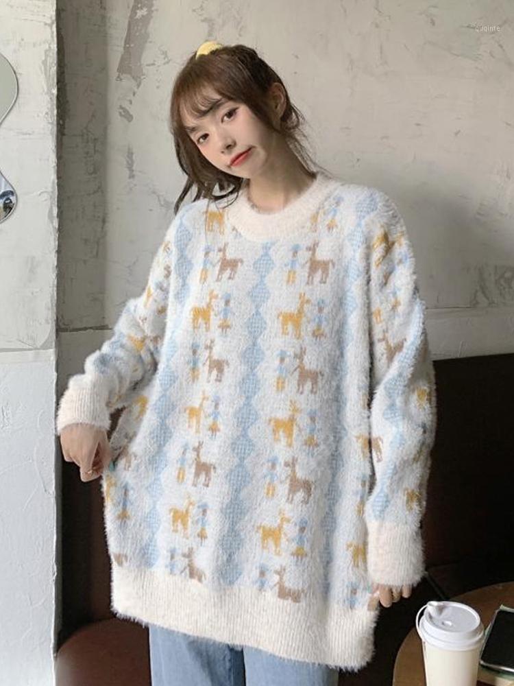 Women's Sweaters Jumper Acrylic Poncho Loose Lazy Style Pullover Sweater Outer Wear Autumn 2021 Korean Gentle Wind Long-sleeved Top, Black
Women's Sweaters Jumper Acrylic Poncho Loose Lazy Style Pullover Sweater Outer Wear Autumn 2021 Korean Gentle Wind Long-sleeved Top, Black