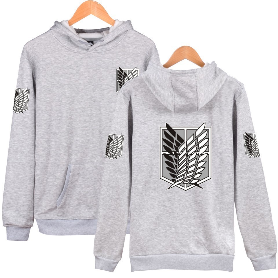 Attack On Titan Hoodie Men Women Cotton Sweatshirt Anime Shingeki No Kyojin Streetwear Clothes Cosplay Costume 201128