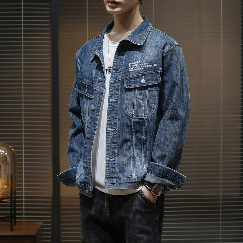 men's jackets spring autumn jean new style european american printed denim jacket male japanese long-sleeves outdoor men 623q, Black;brown
men's jackets spring autumn jean new style european american printed denim jacket male japanese long-sleeves outdoor men 623q, Black;brown