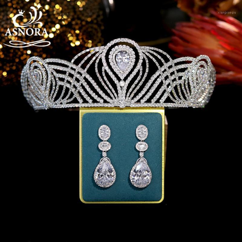 Hair Clips & Barrettes ASNORA European Crown Bridal Accessories Crystal Headdress Queen Tiaras Ladies Wedding, Golden;silver
Hair Clips & Barrettes ASNORA European Crown Bridal Accessories Crystal Headdress Queen Tiaras Ladies Wedding, Golden;silver