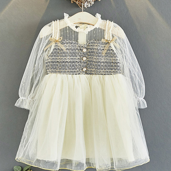 Girls Fashion Flower Dress 2020 New Autumn Western Kids Clothing Little Girl Net Long Sleeve Princess Dress No Bag, Red;yellow
Girls Fashion Flower Dress 2020 New Autumn Western Kids Clothing Little Girl Net Long Sleeve Princess Dress No Bag, Red;yellow