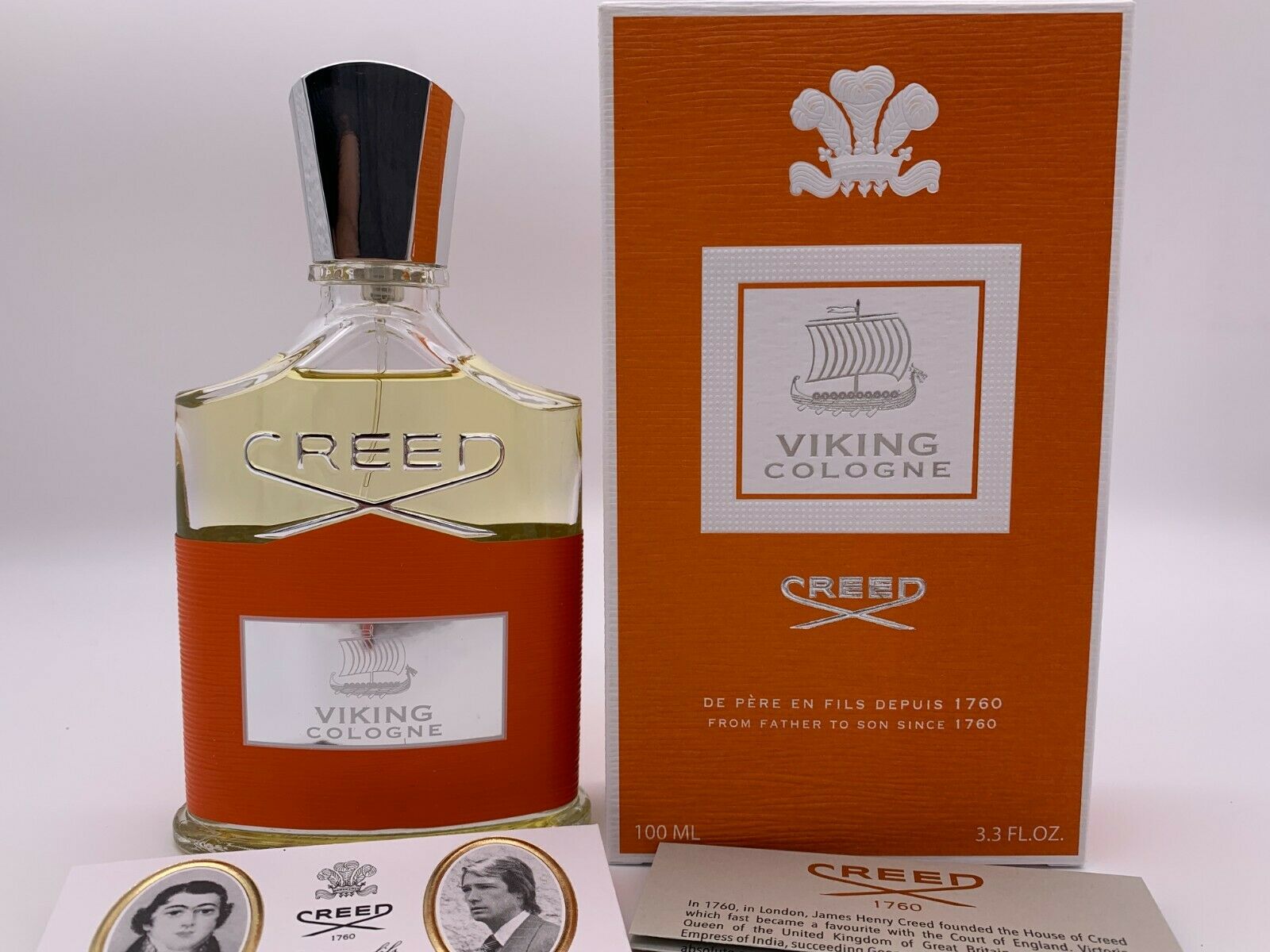Creed Viking Cologne 100ml Men Women Perfume Fragrance Eau De Parfum 3.3oz Creeds Aventus Millesime Long Smell Spray Top Quality
Creed Viking Cologne 100ml Men Women Perfume Fragrance Eau De Parfum 3.3oz Creeds Aventus Millesime Long Smell Spray Top Quality
