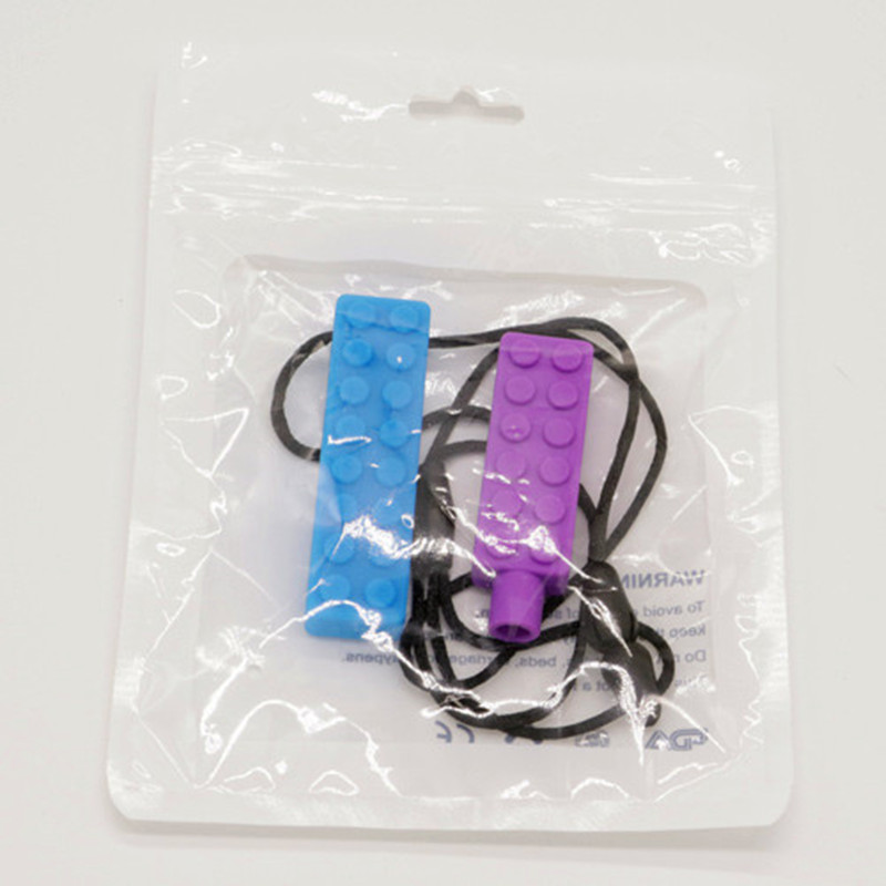 2PCS PACK Textured Sensory Silicone Chew Necklaces Baby Teether Baby Bites Necklace Autism Toy For Teething Improve ASD Phthalates Free FDA
2PCS PACK Textured Sensory Silicone Chew Necklaces Baby Teether Baby Bites Necklace Autism Toy For Teething Improve ASD Phthalates Free FDA